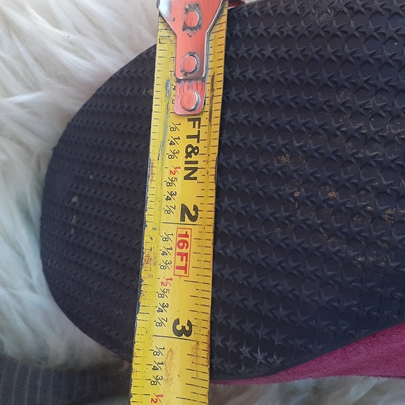 ALEC BARBIE Pink Fuchsia  Suede loafers Pumps heels  size 9 - Picture 9 of 9